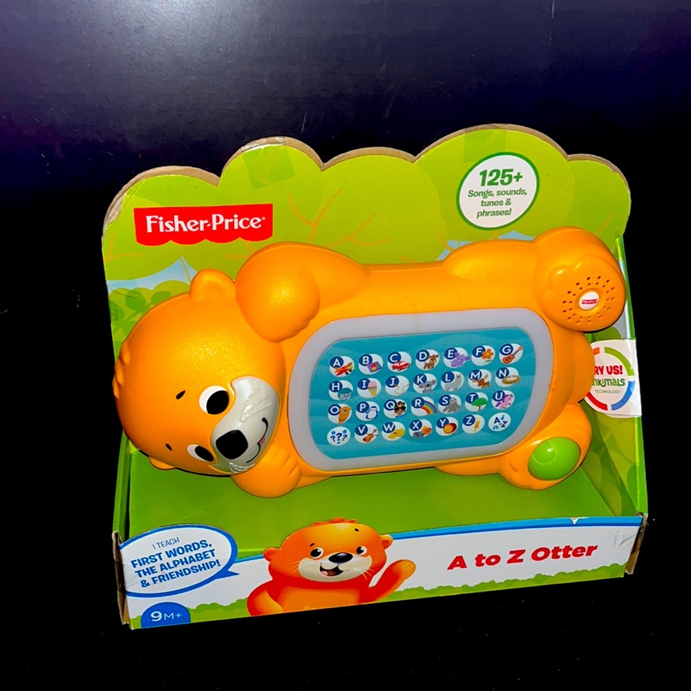 Fisher-Price A-Z Otter 125 songs,sounds,tunes and phrases for 9months+